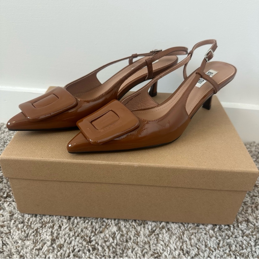 Bibi Lou Robin Kitten Heel - Tan 38 (7.5) - Picture 2 of 5